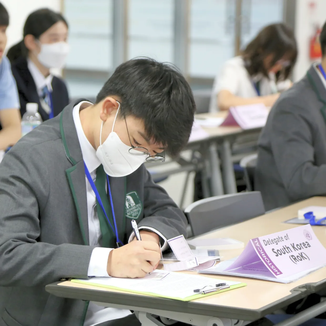 Delegate of South Korea, BHAMUN I.