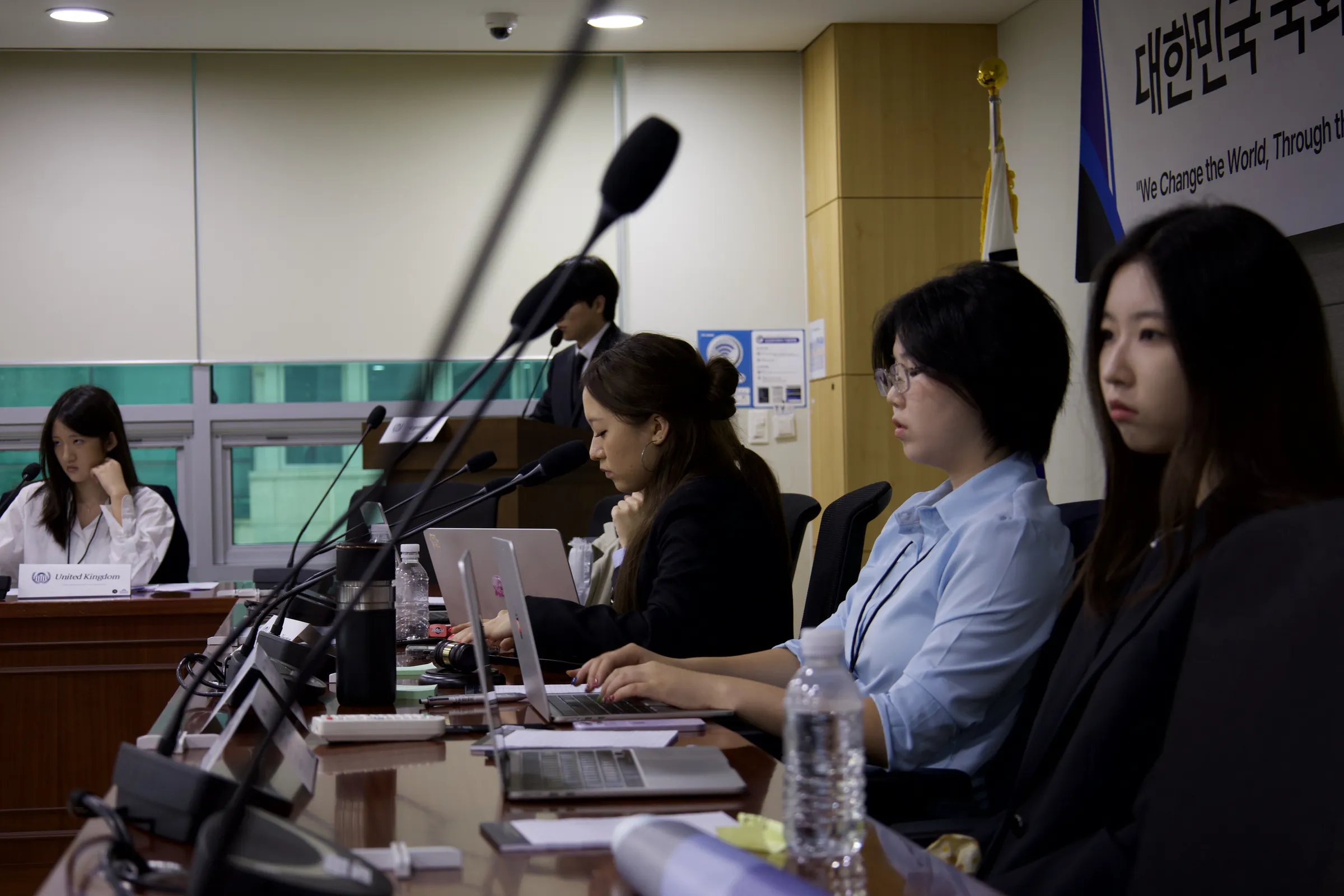 Committee session, KNAMUN 2026.