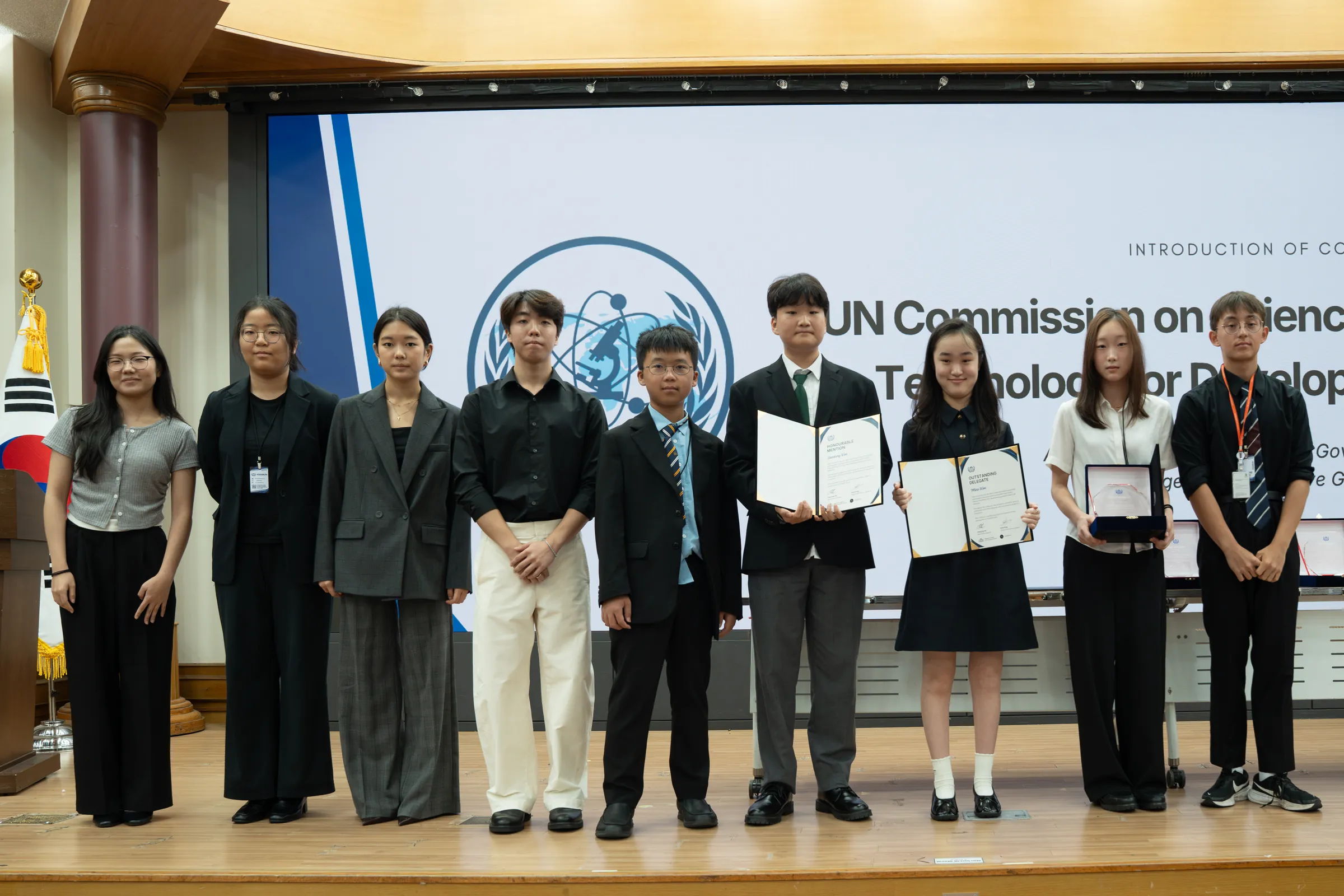 UN CSTD committee awards, KNAMUN 2026.